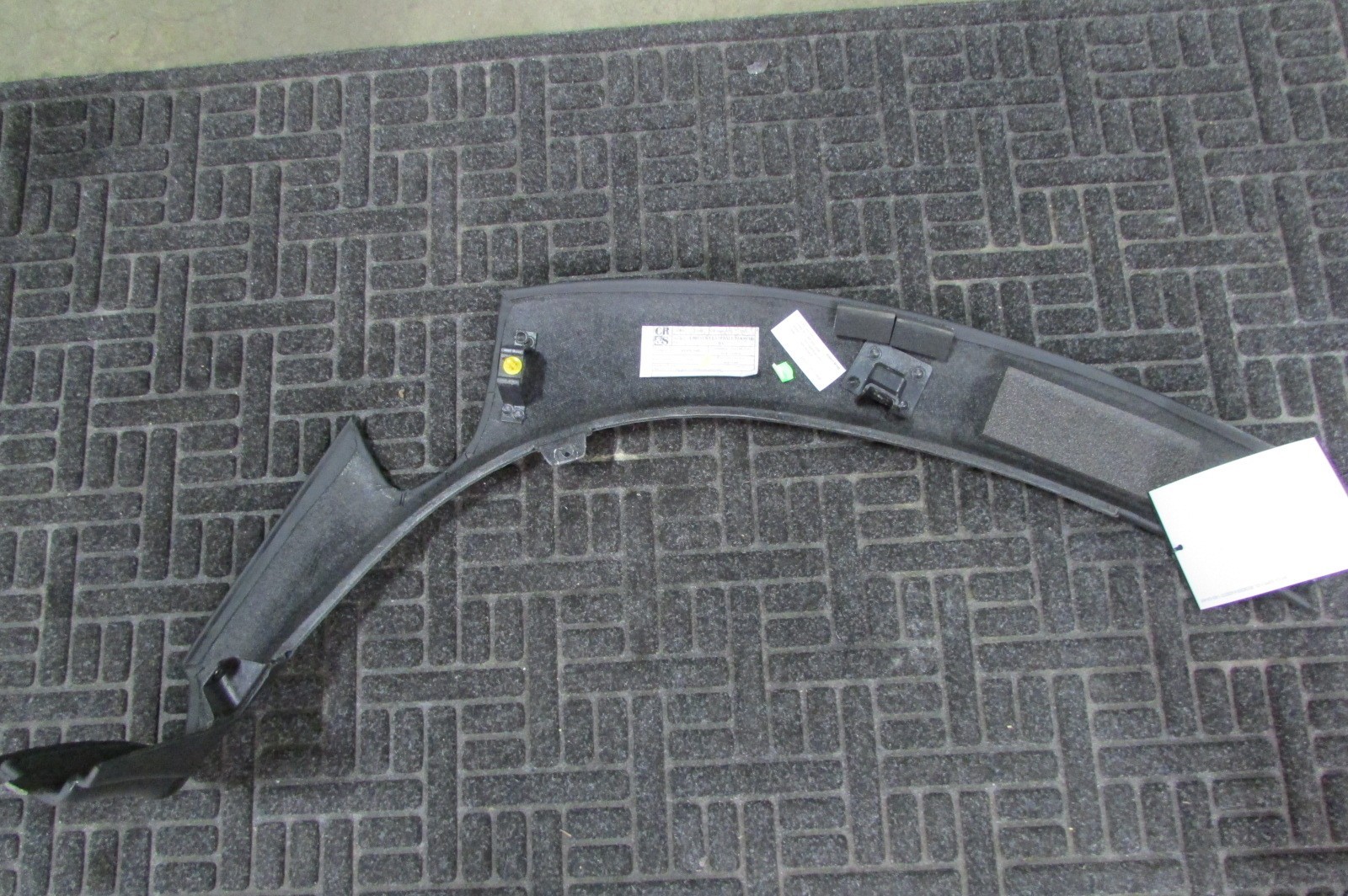 Lamborghini Gallardo, RH, Right Dash Trim, Black, Used, P/N 400858704B