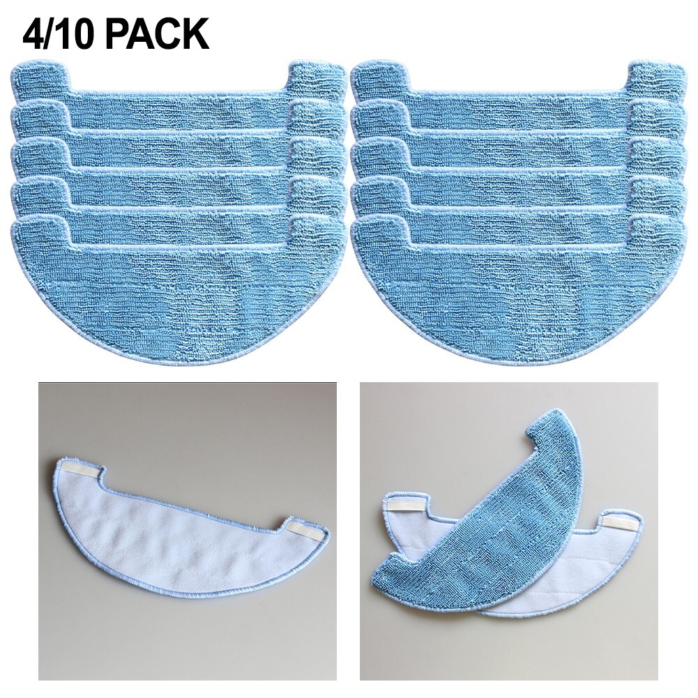 Microfiber Replacement Pads for Loorow AT800 Robot Vacuum Cleaning Set