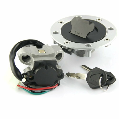 Interruptor De Encendido Con Llave Para Suzuki GSX, GSF, Bandit, RGV - Incluye Tapa De Combustible Y Bloqueo De Asiento