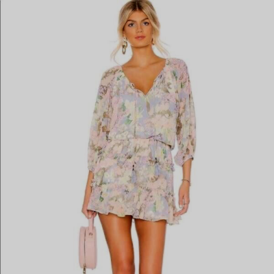 light blue mini dress flowy Blue Mini Dress