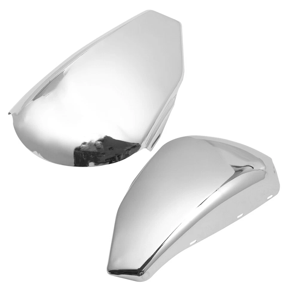 Chrome Steel Left Side BATTERY COVER For 2004-2013 Harley Sportster 1200 883 RM3 Foto 4 de 4