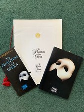 Phantom of the Opera Brochure, programme and flyer - Opera House Manchester 1994