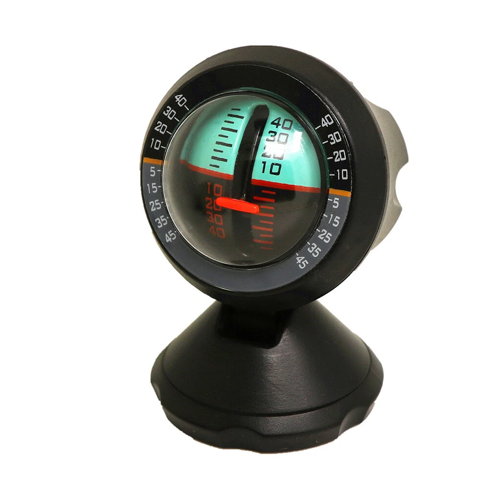 Car Safety Balancer Angle Tilt Indicator Level Inclinometer Slope Gauge Meter - Image 4 of 4