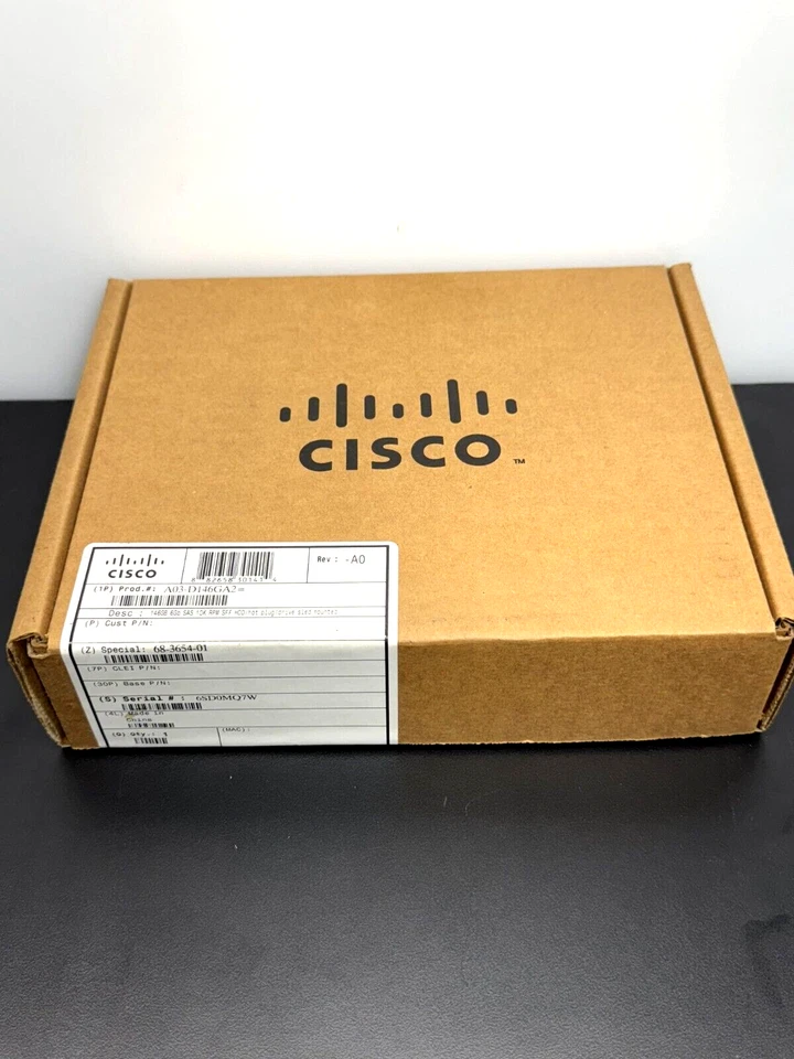 Cisco 146GB 2.5" SAS Hard Disk Drive A03-D146GA2 HDD SFF 6Gbps 10k rpm, Hot Plug - Image 3 of 3