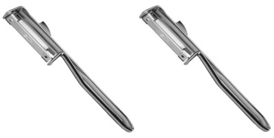 2x Sparschäler Kartoffelschäler Spargelschäler Gemüseschäler Edelstahlklinge Neu