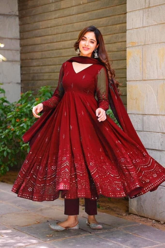 Pakistani store anarkali gown