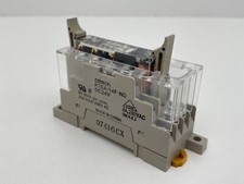 Omron P7SA-10F-ND, G7SA4A2B 24DC Safety Relay w Socket
