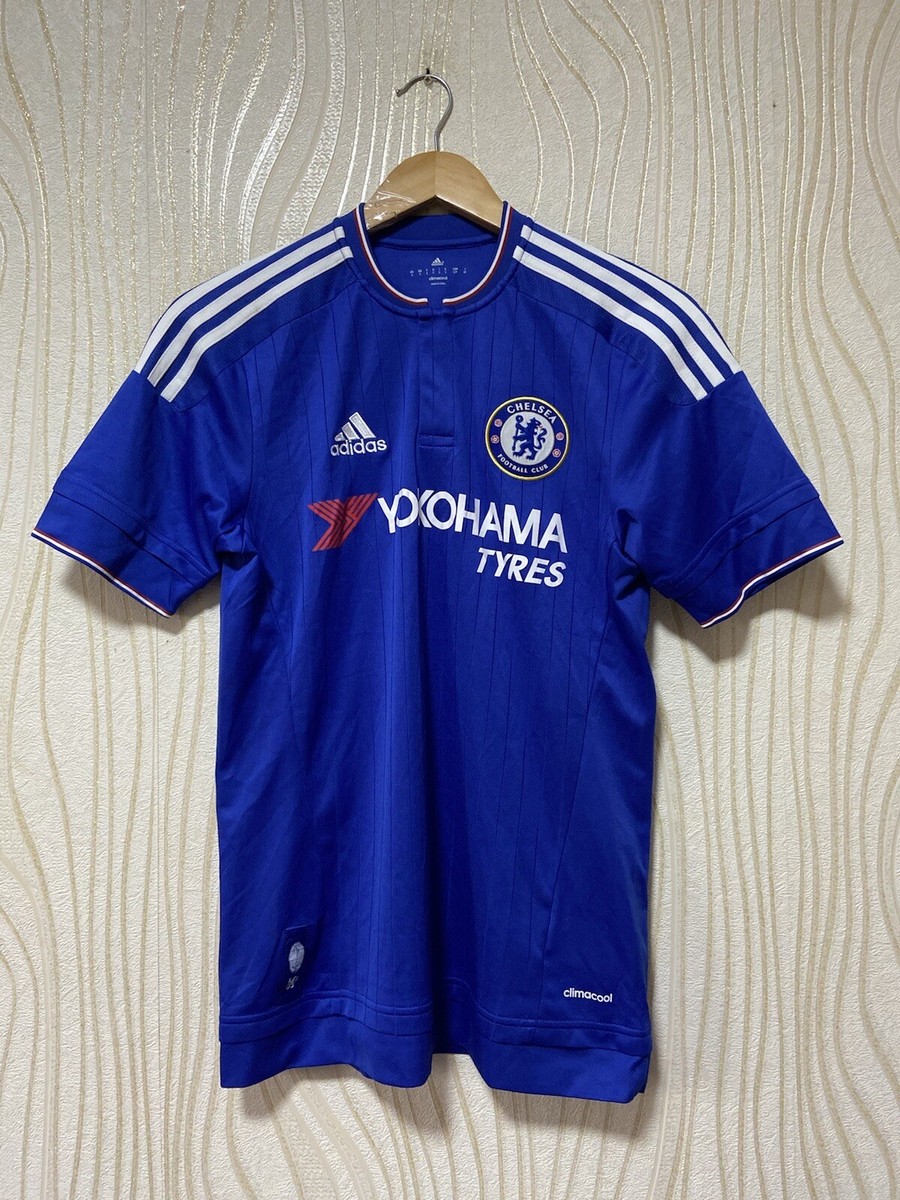 CHELSEA 2015 2016 HOME FOOTBALL SHIRT SOCCER JERSEY ADIDAS AH0154