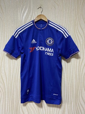 CHELSEA 2015 2016 HOME FOOTBALL SHIRT SOCCER JERSEY ADIDAS AH0154