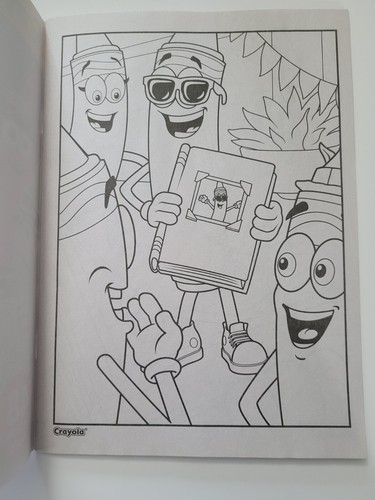 Crayola Crayons Limited Edition Retired Colors 2025 - Coloring book NEW - Picture 2 of 5