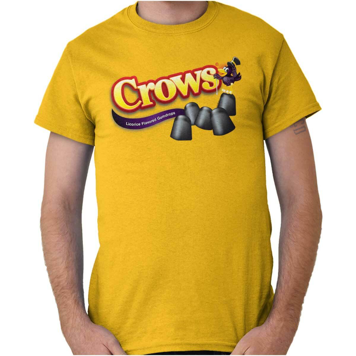 Crows Black Licorice Gumdrops Graphic Candy Womens or Mens Crewneck T Shirt Tee eBay