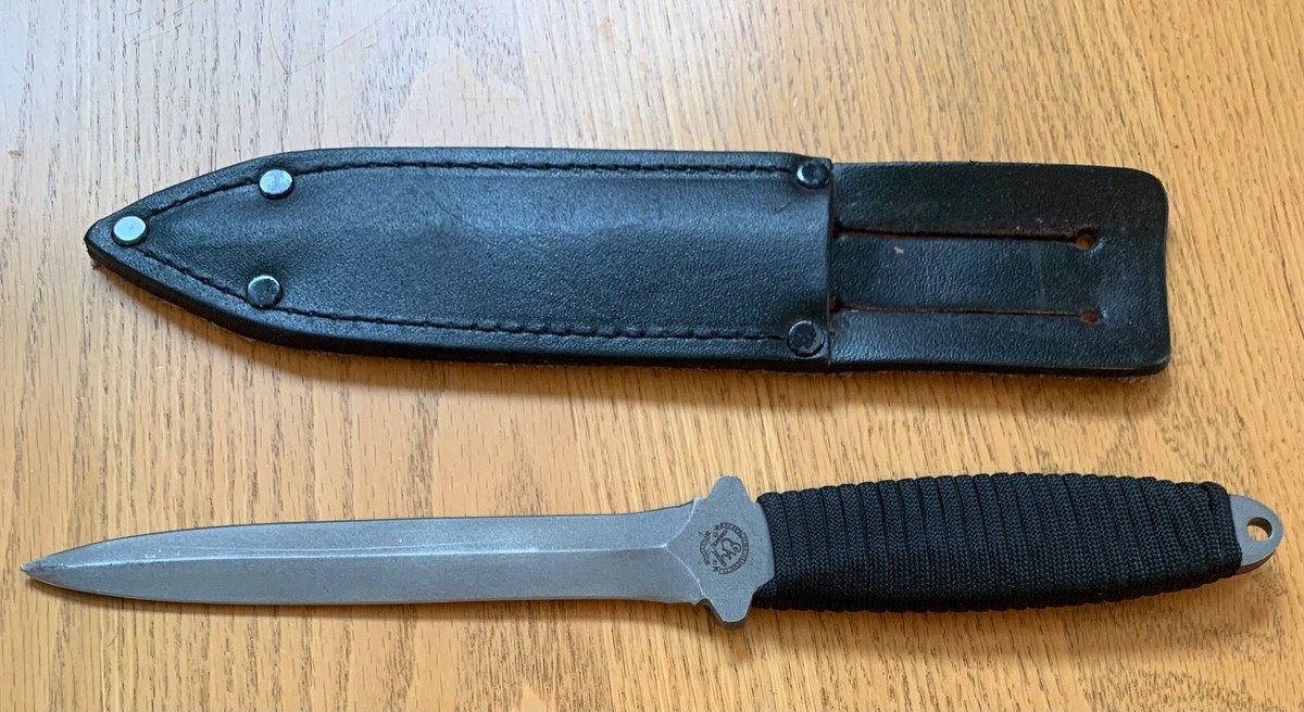 EK COMMANDO PARACORD KNIFE USED W/ SHEATH | eBay