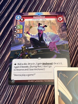 Altered TCG Single Card Bravos Rare Character Asmodeus