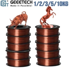1/2/3/5/10KG Geeetech Silk copper PLA Filament 1.75mm for 3D Printer Bulk Lot US