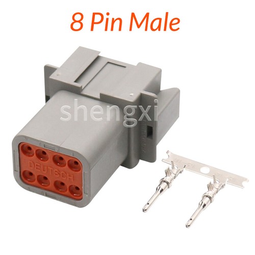 DEUTSCH DT SERIES MULTI PLUG WATERPROOF CONNECTOR 2 3 4 6 8 12 WAY PIN KIT - Picture 19 of 27