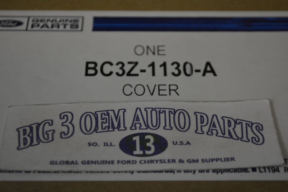 2011-2014 Ford F-250 F-350 F-450 F-550 King Ranch Dual Rear Wheel Center Cap OEM - Image 3 of 3