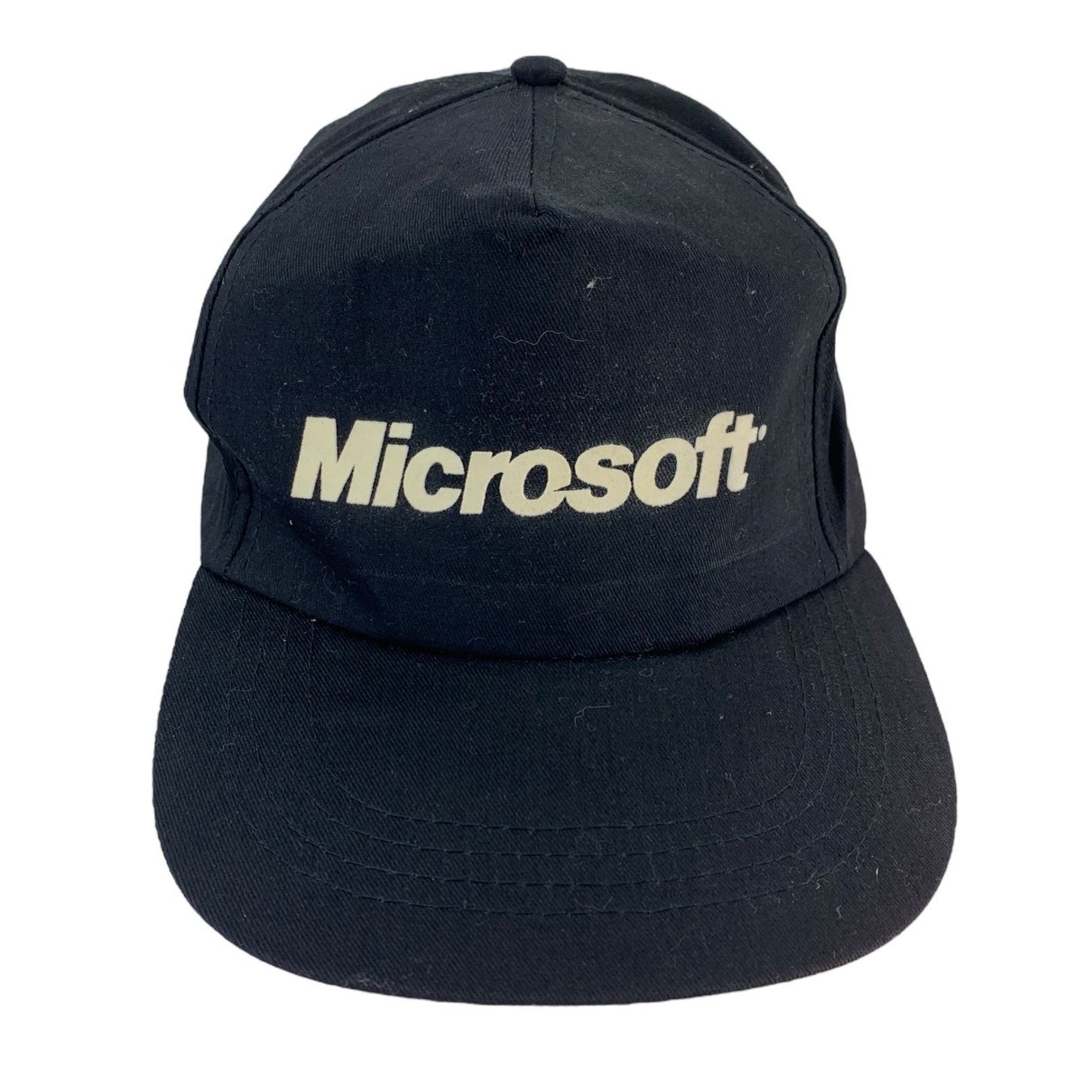 Vintage Microsoft Black White Promo USA Printed Men
