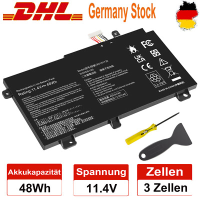 B31N1726 B31N1726-1 Akku für Asus TUF FX80 FX86 FX504 FX504GM FX505DT FX505DY