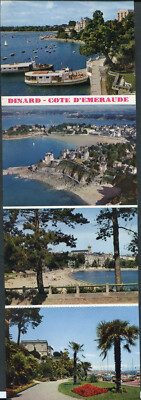 35 - DINARD: Alte Touristenbroschüre mit 10 Ansichten Ed. IRIS in Panazol