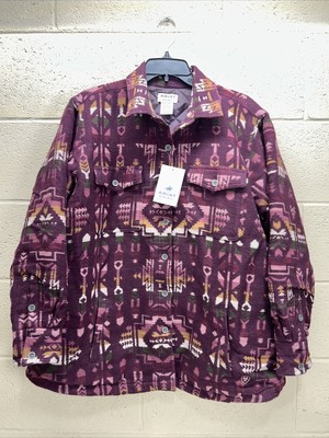 Ariat Jacket Women s Size 1X R.E.A.L Southwestern Print Shacket - Plus Size NWT