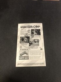 virtua fighter 2 sega saturn manual