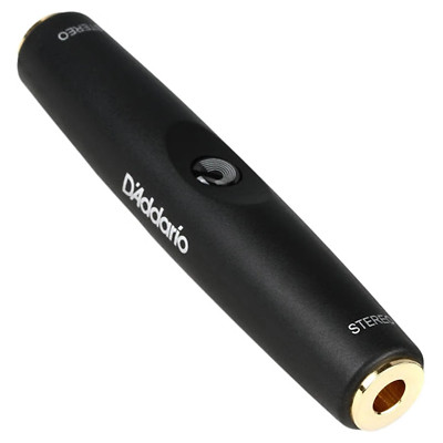D'Addario 1/4 Zoll (6,35 mm) Buchse Stereo Klinke Kabel Kupplung Adapter