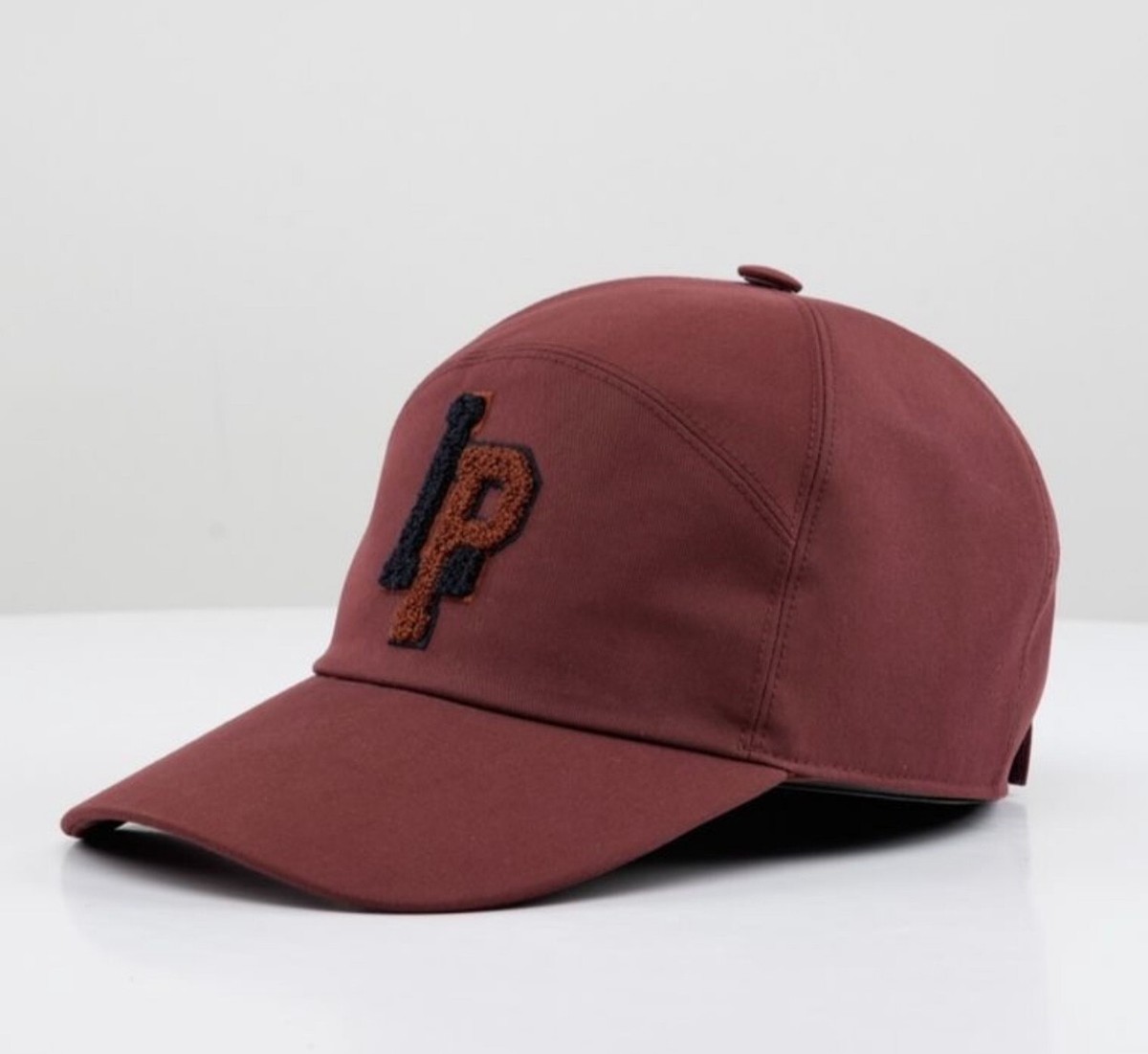 Auth Luxury Loro Piana Logo Cotton Blend Baseball Cherry Red  display picture 2