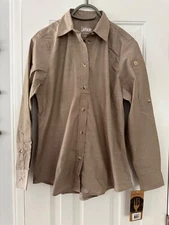 Chef Works Urban Collection Long Sleeve Shirt, Women's Medium