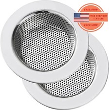 Colador de fregadero de cocina de acero inoxidable, colador de drenaje de fregad