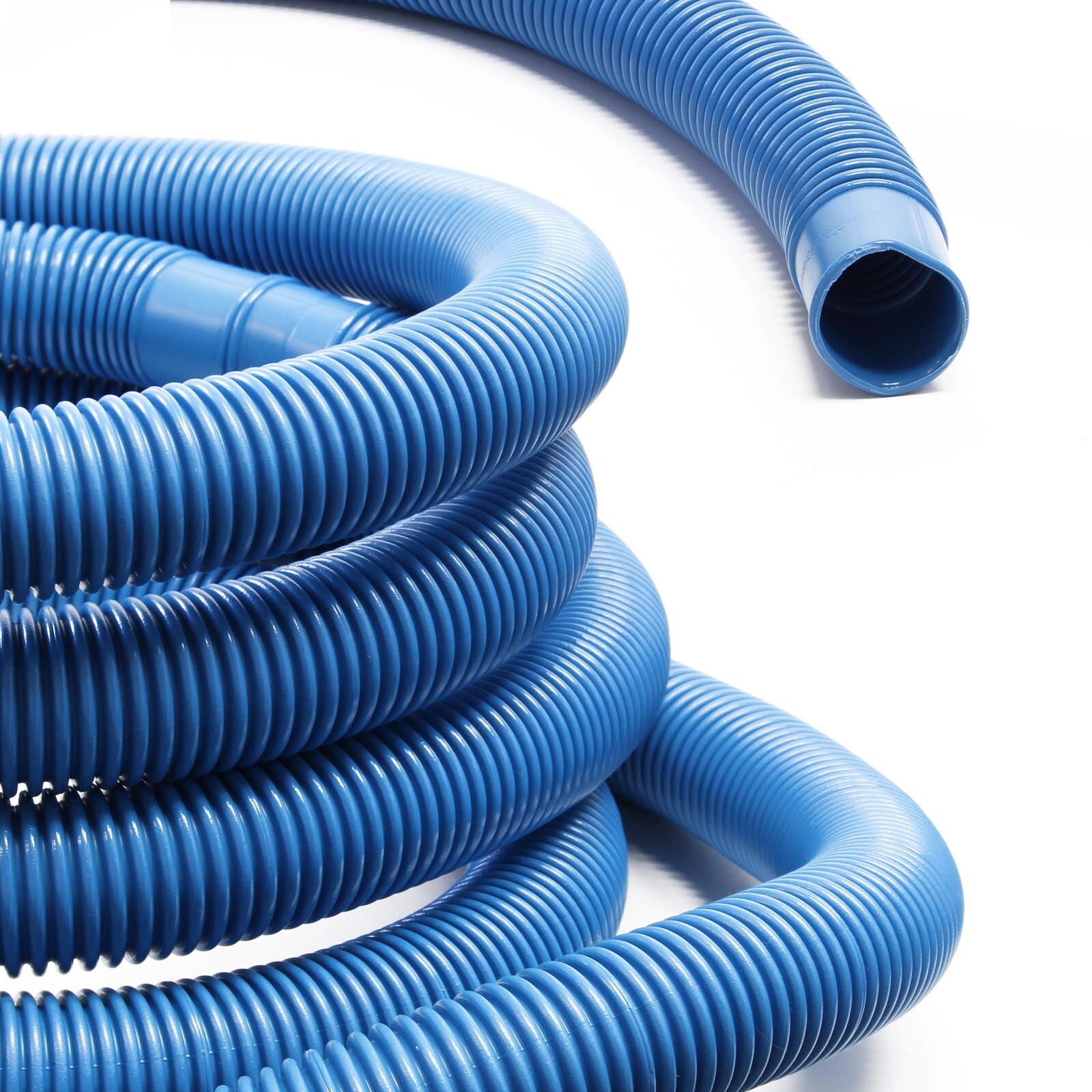 Tt3.5€/M Tubo Per Piscina Da 9M Ø 32Mm Divisibile Blu 165G/M - Made In Europe