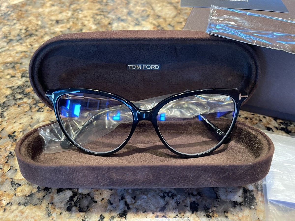 NWT TOM FORD EYEGLASSES Tom Ford TF5482-028 Eyeglasses Shiny Rose Gold Frames 50-21  main image 4