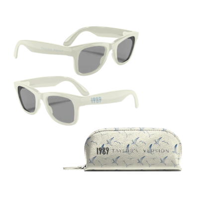 Official Taylor Swift 1989 (Taylor's Version) Cream Sunglasses and