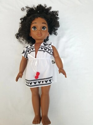 Disney Ily Baby Doll Dark Skin Black Hair Mickey Mouse Inspired