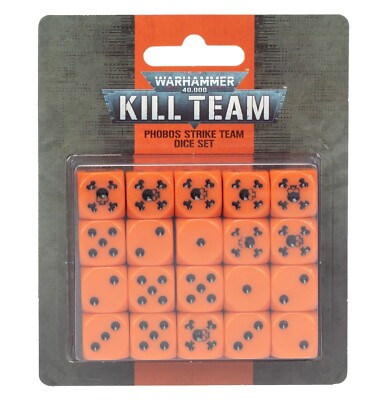 Warhammer 40K Kill Team: Phobos Strike Team Dice GWS 102-50