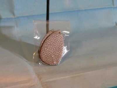 Silver Hook Earrings with a Dangling Brown Leather Teardrop NIP - Image 1 of 3