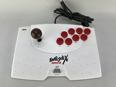 セガ・サターン ハード・ファイタースティックX ZERO 2 Sega Saturn Ascii FIGHTER STICK X ZERO 2 Controller ASC-0602