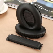 Softer Leatherette And Foam Earpads Cushion For Headphones With Headhand 1 