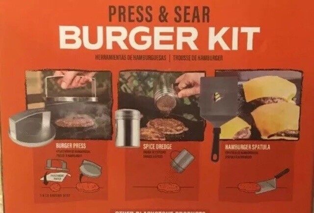 Smashed Burger Press, Smash Burger Press Smashburger Kit