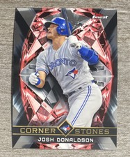 Josh Donaldson 2018 Topps Finest Cornerstones Blue Jays #FC-JD  *8925*