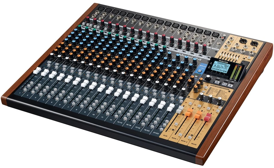 Tascam Model 24 Multi-Track Live Recording Console 24-Track Mixer Model24 Japan - Image 3 of 4