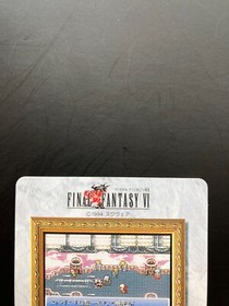 Final Fantasy 6 VI Card TCG Japanese Japan JP PS Games Famicom DS 1995 Bandai
