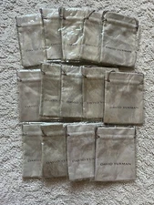14 Count New Sealed -  David Yurman Medium Size Pouch -  4.5 Inches x 3.5 Inches