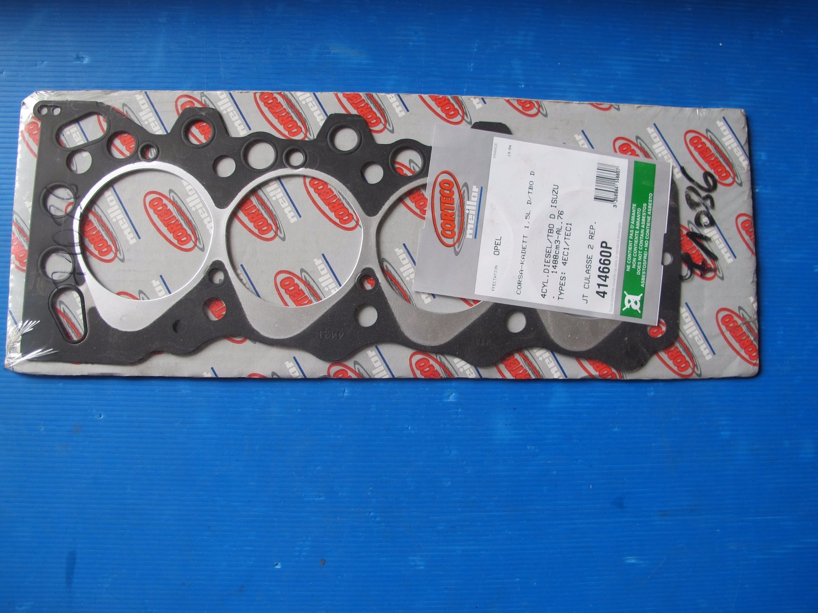 Joint de culasse moteur diesel Corteco Opel Corsa B 1.5 TD