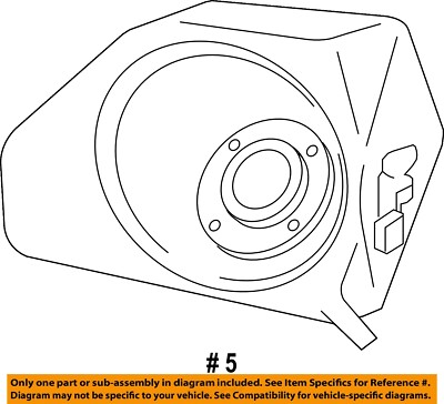 FORD OEM-Fuel Tank Filler Neck 3W7Z5427936BA | eBay