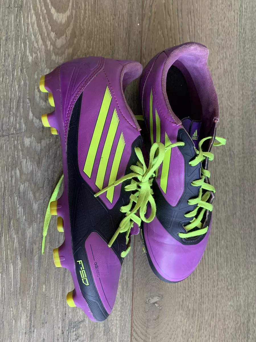 RARE EUC Adidas F50 Adizero TRX FG SYN Women's Soccer Cleat size 6.5, Purple