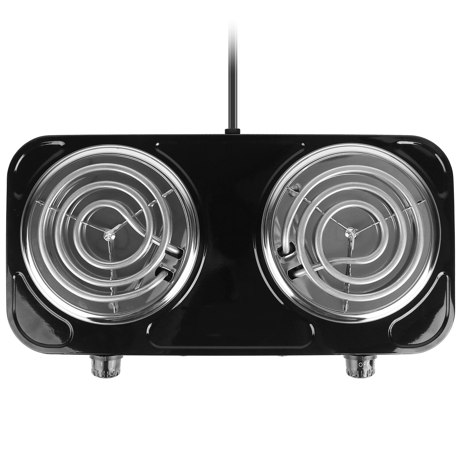 Portable Electric Stove Dual Burner 2000W Travel Compact Small Hot Plate Dorm eBay