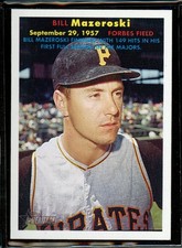 2006 Topps Heritage BILL MAZEROSKI Flashbacks  #FB-BM
