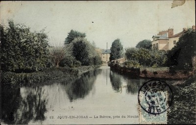 Ak Jouy en Josas Yvelines, La Bievre pres du Moulin - 2613316