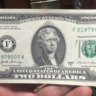 Birthday 1979 US $2 Federal Reserve Note Series 2017A Banknote Serial F01979000A — photo 7