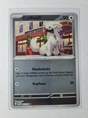 Pokémon Coiffwaff   067/088   Optimale Ordnung   Reverse Holo   DE   NM 